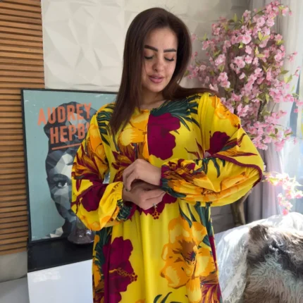 فستان سوفت روز