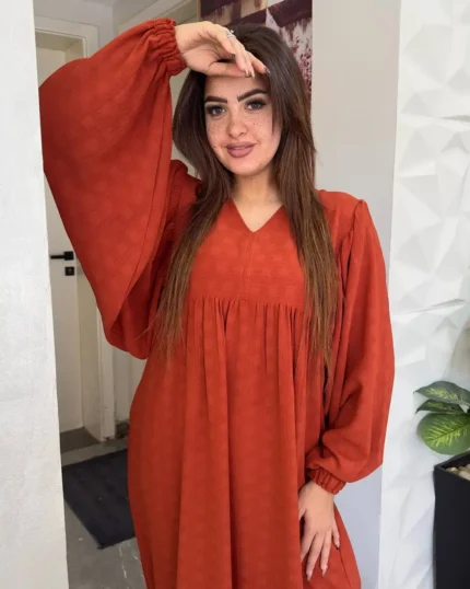 فستان قطن ليليان