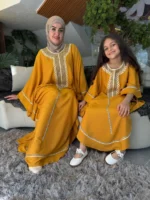 عبايه بناتي فراشة الشرق - الصورة 10