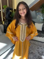 عبايه بناتي فراشة الشرق - الصورة 5