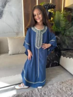 عبايه بناتي فراشة الشرق - الصورة 24