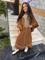 عبايه بناتي فراشة الشرق - الصورة 22