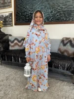 ⁦إسدال بناتي فيروزه 💙⁩ - الصورة ⁦6⁩