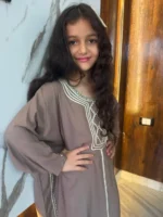 ⁦عباية بناتي تيانا 🧡⁩ - الصورة ⁦13⁩