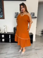 فستان كاراميل 🧡 - الصورة 10