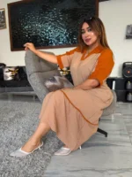 فستان كاراميل 🧡 - الصورة 7