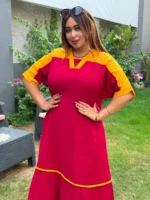 فستان كاراميل 🧡 - الصورة 4