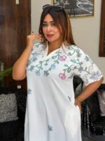 ⁦فستان نيروز 🩶⁩ - الصورة ⁦5⁩